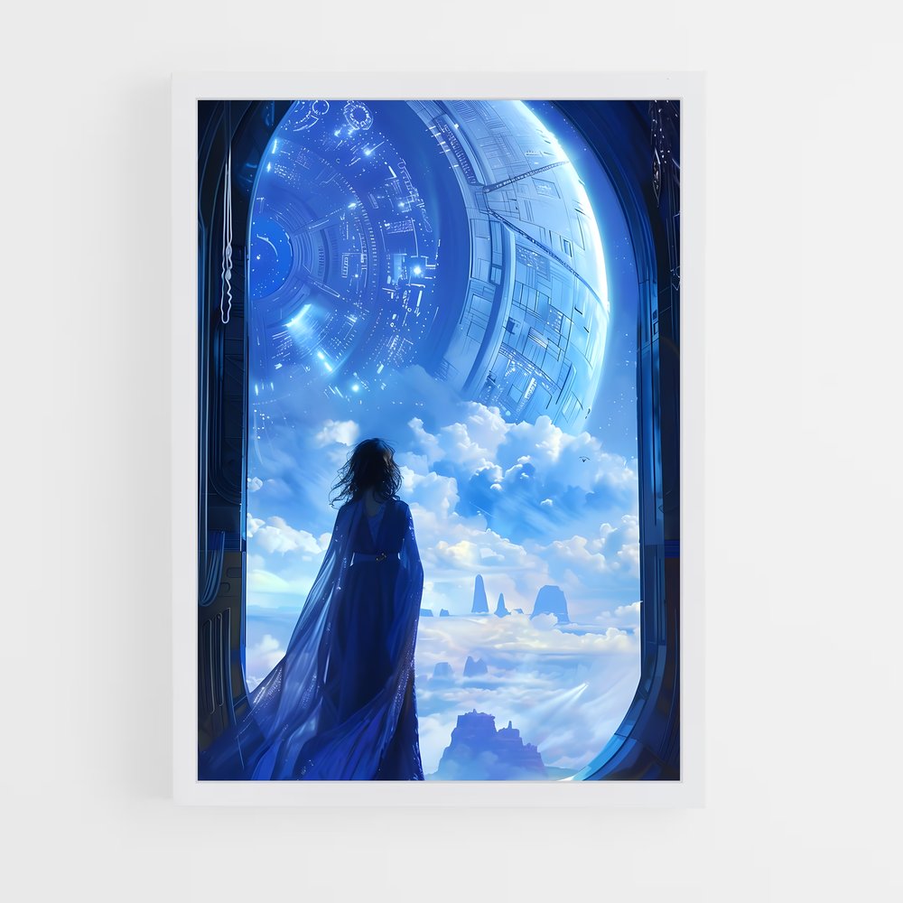 Poster Éclatant d'Aventure Cosmique – affiche Art spatial (vue 3)